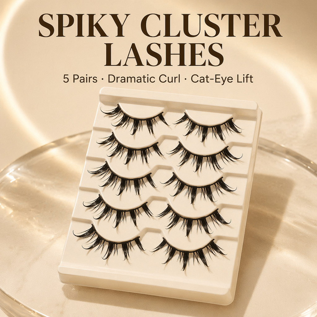 Eyelash Extension Japanese Style - Накладные ресницы для косплея, 5 шт.,