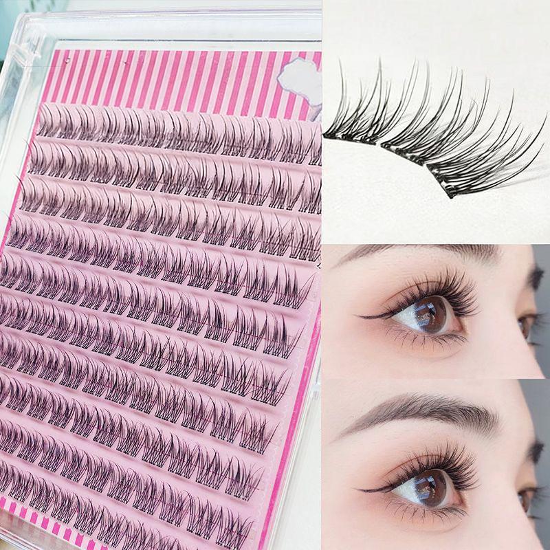 Eyelash Extension No 11 - Накладные ресницы DIY 11-13 мм, черные,