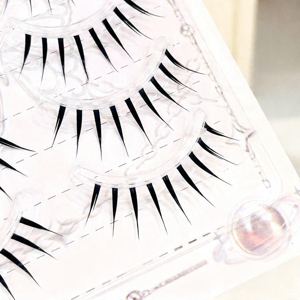Eyelash Extension Japanese Style - 5 пар натуральных накладных ресниц в