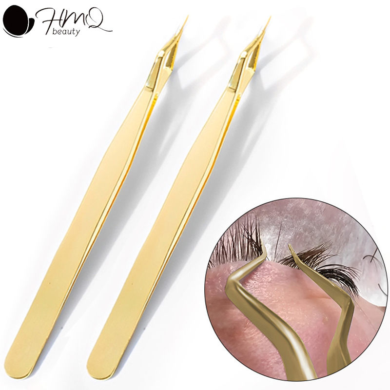 Isolation Tweezer Curved - Новый дизайн, изоляционные пинцеты для наращивания