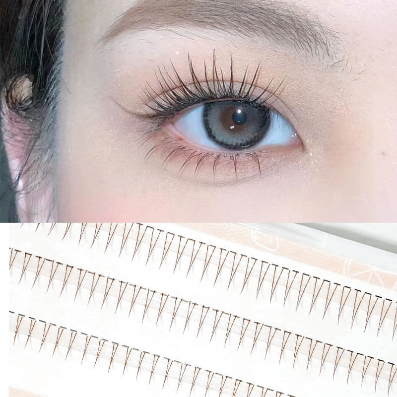 Eyelash Extension Anime - J Curl V-образные ресницы под ресницами,