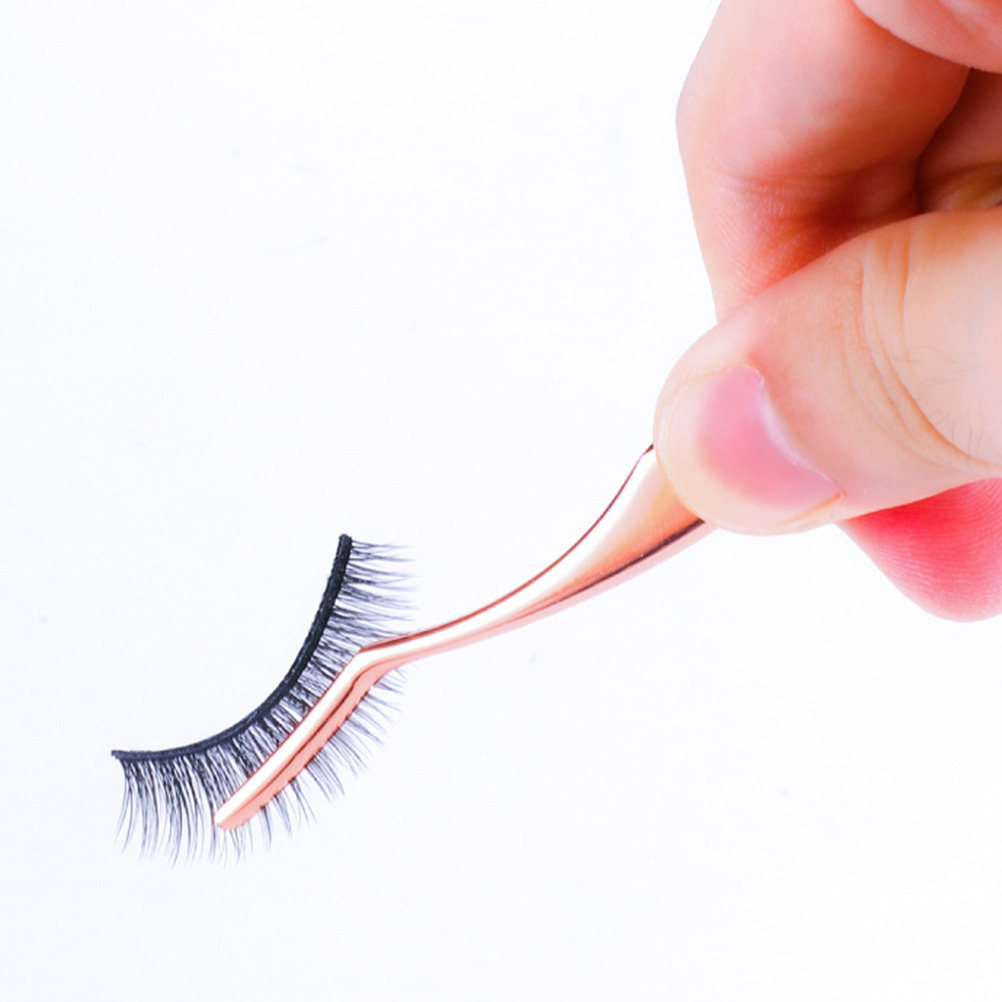 Isolation Tweezer Curved - Набор из 2 премиальных металлических пинцетов