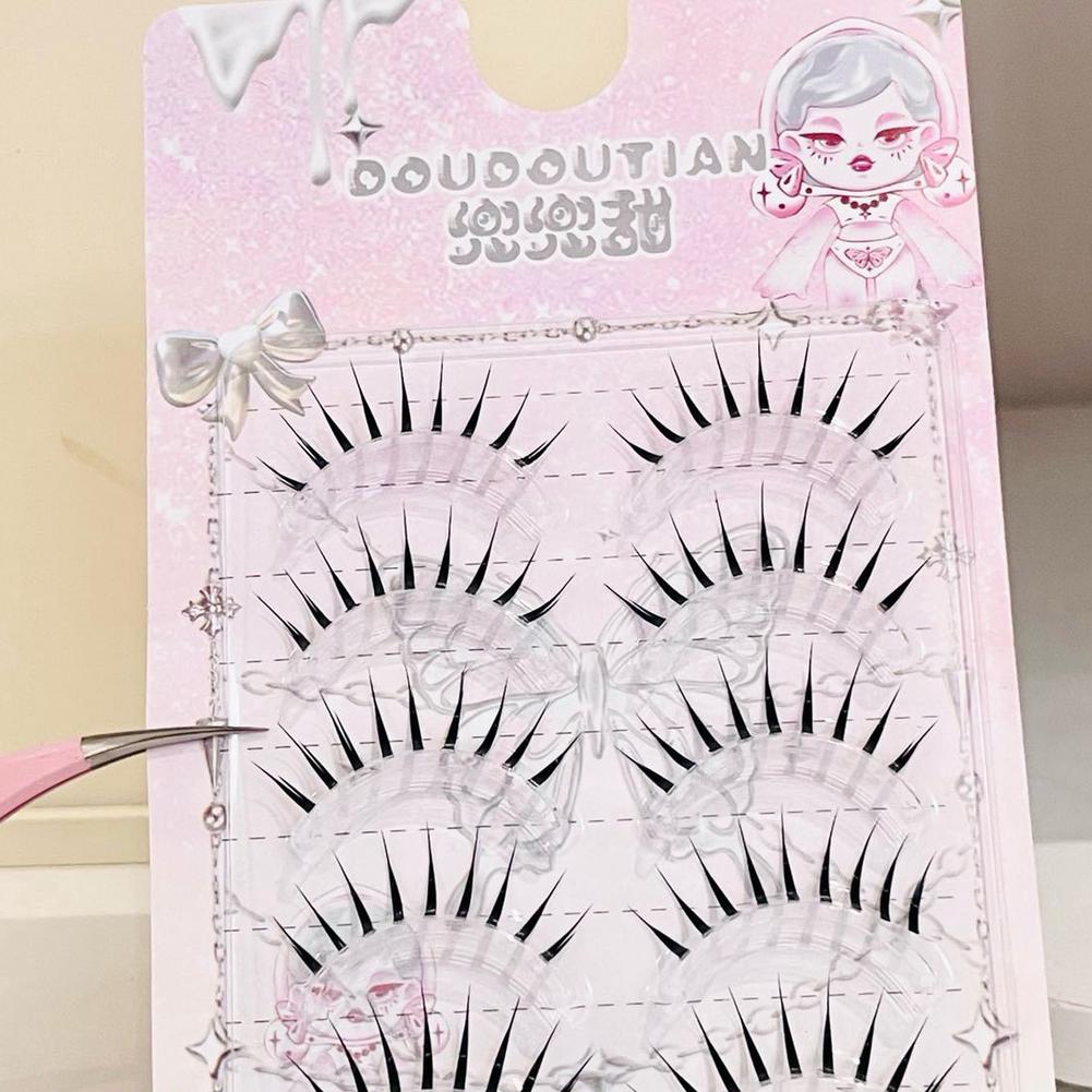 Eyelash Extension Japanese Style - 5 пар натуральных накладных ресниц в