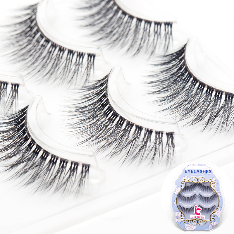 Eyelash Extension Japanese Style - Накладные ресницы ICYCHEER в японском стиле,