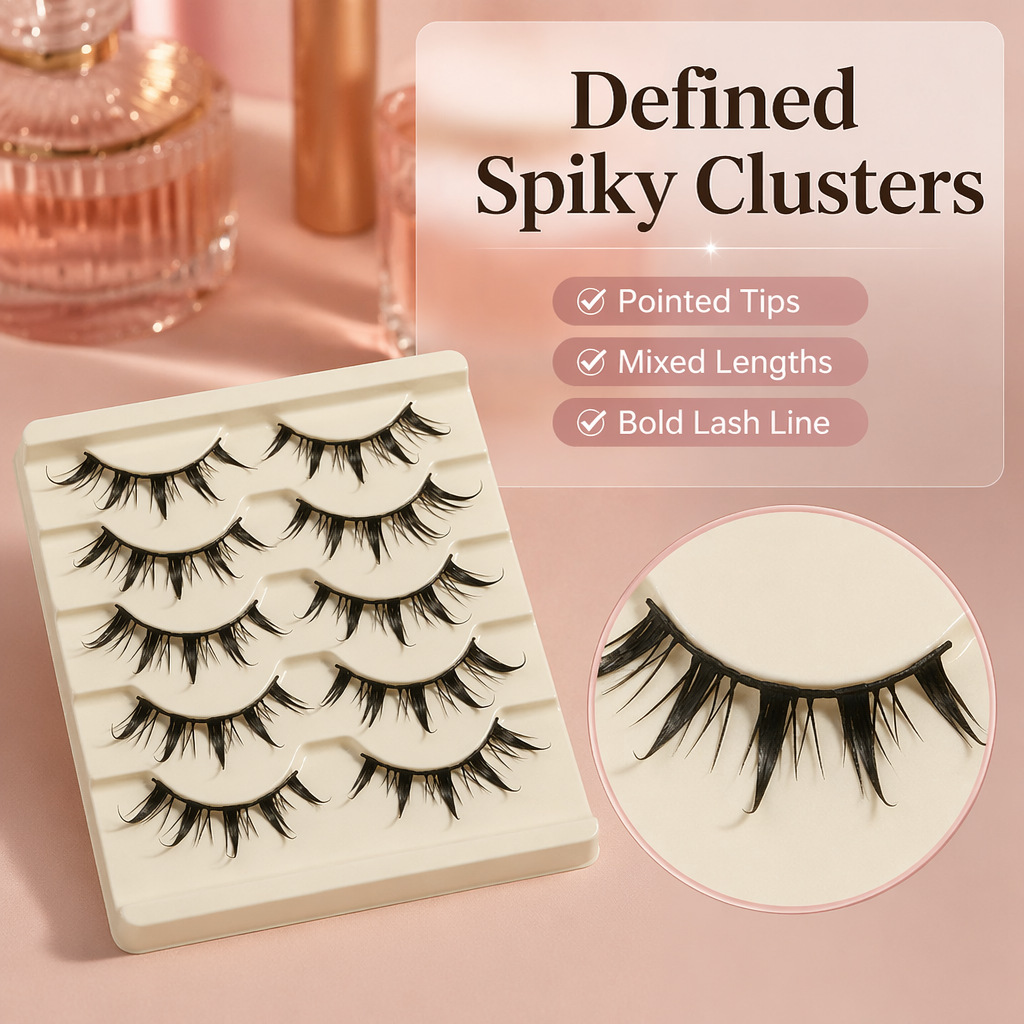 Накладные ресницы для косплея, – обзор и цена Eyelash Extension Japanese Style