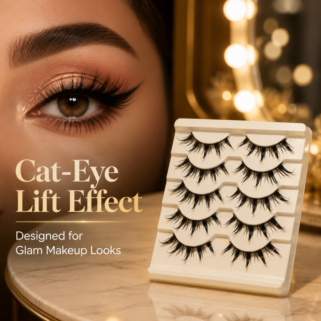 Накладные ресницы для косплея, – обзор и цена Eyelash Extension Japanese Style