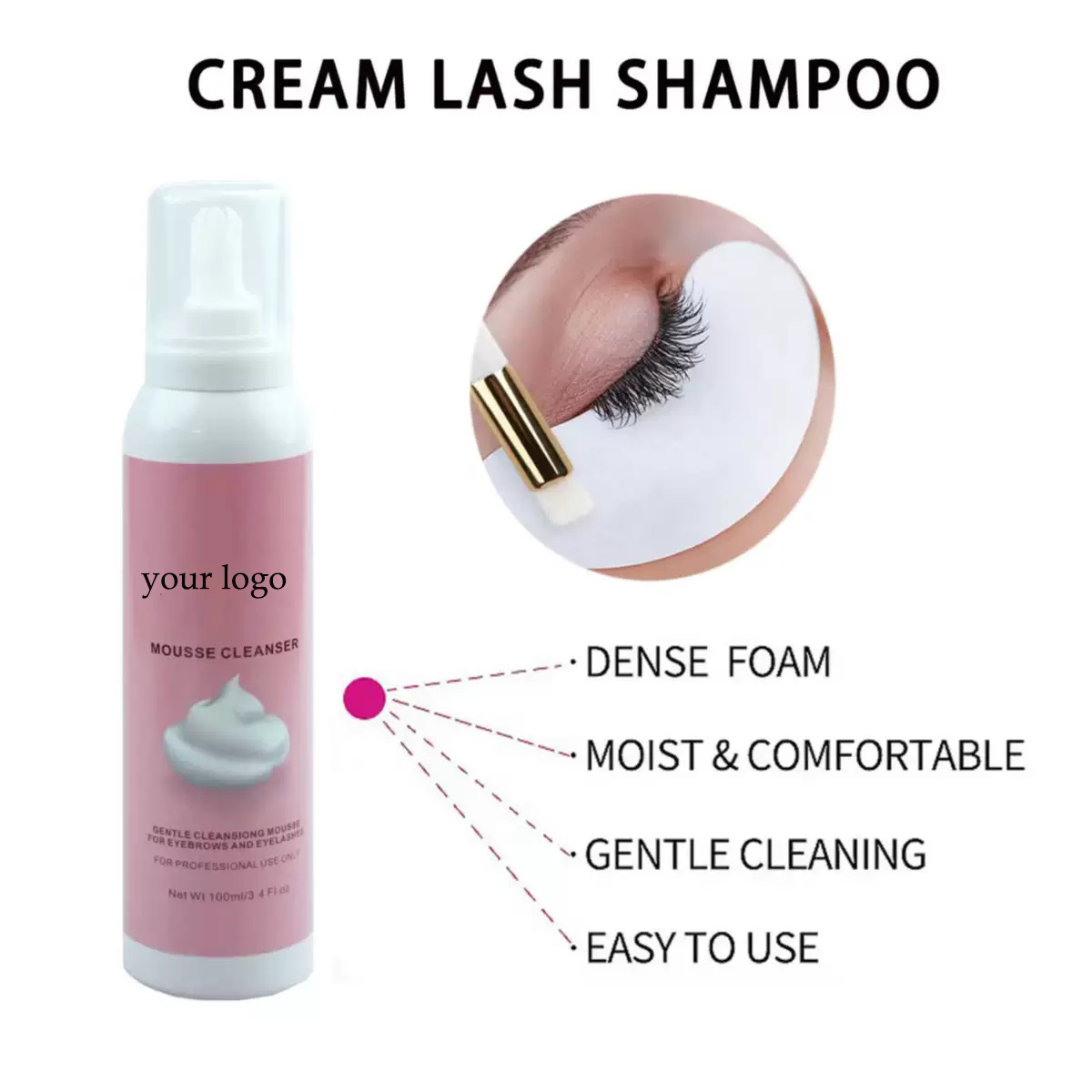 Шампунь для взбитых ресниц по  – обзор и цена Eyelash Extension Wash
