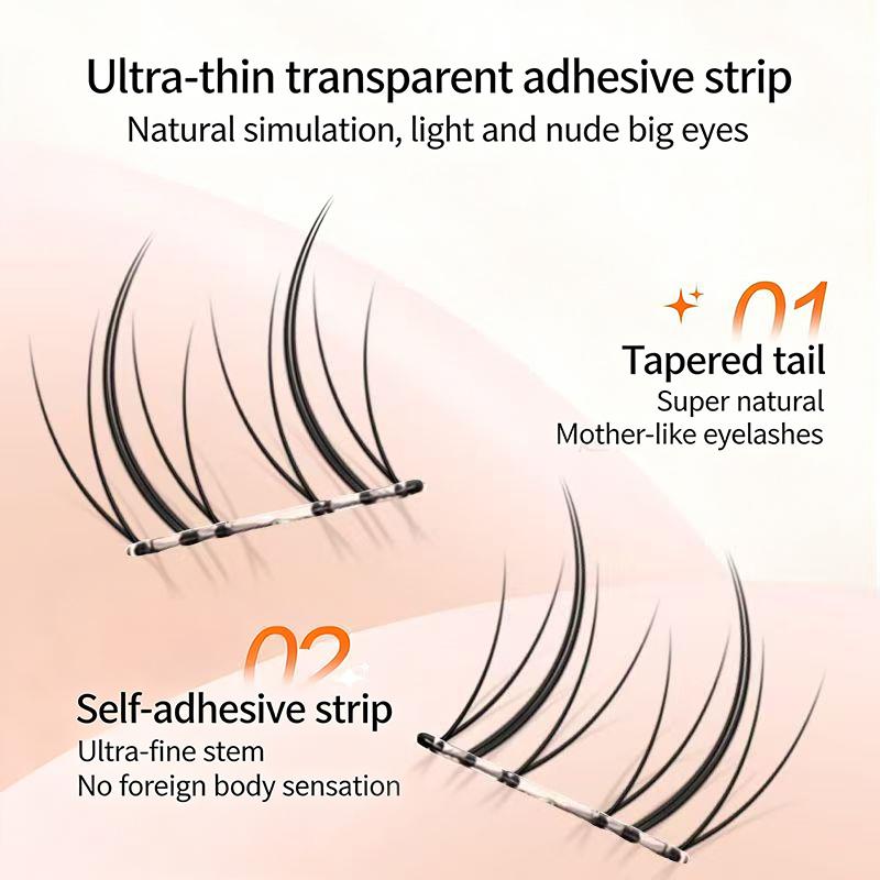 Черные самоклеящиеся накладные – обзор и цена Eyelash Extension No 11