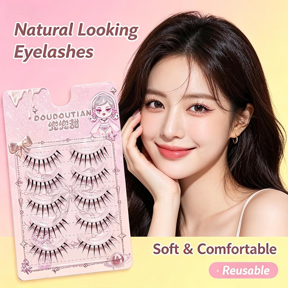 5 пар натуральных накладных ре – обзор и цена Eyelash Extension Japanese Style