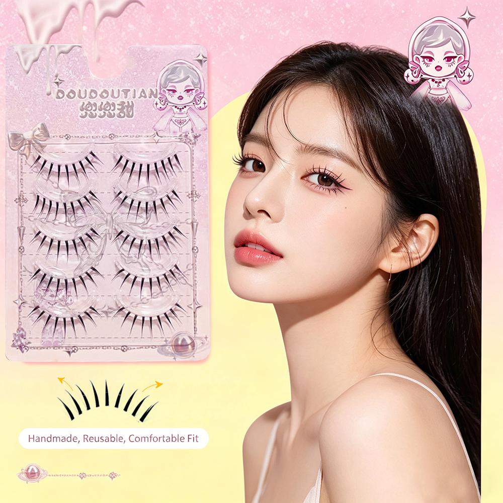 5 пар натуральных накладных ре – обзор и цена Eyelash Extension Japanese Style