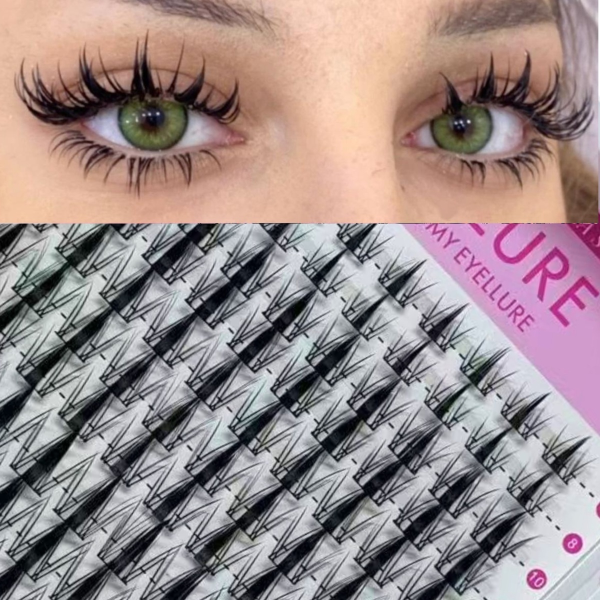 Набор накладных ресниц WINKLUR – обзор и цена Eyelash Extension Anime