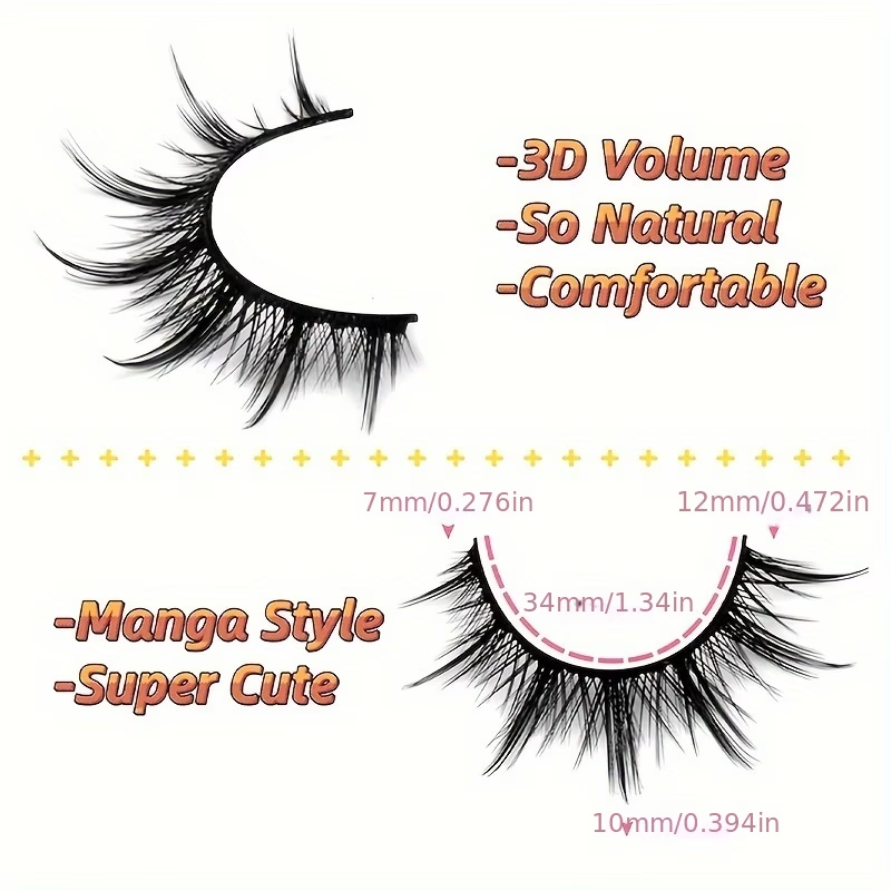 5 пар накладных ресниц в стиле – обзор и цена Eyelash Extension Japanese Style