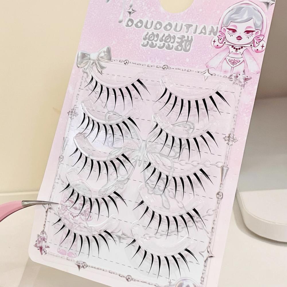 5 пар натуральных накладных ре – обзор и цена Eyelash Extension Japanese Style