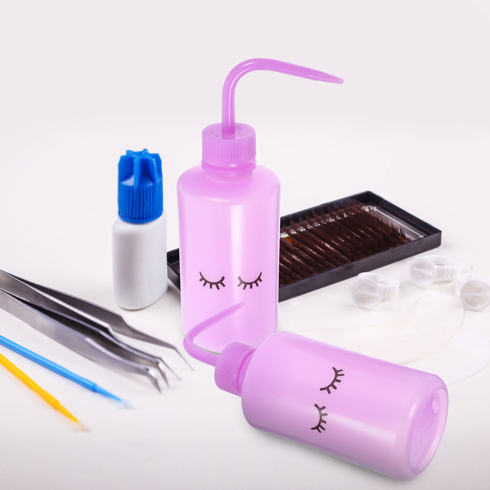 Набор из 2 флаконов для мытья  – обзор и цена Eyelash Extension Wash