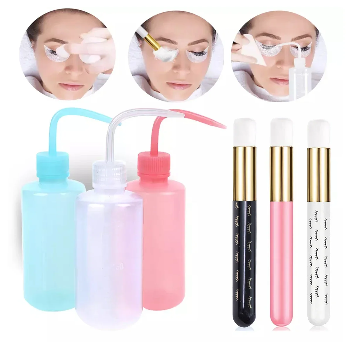 Бутылочка для чистки наращиван – обзор и цена Eyelash Extension Wash