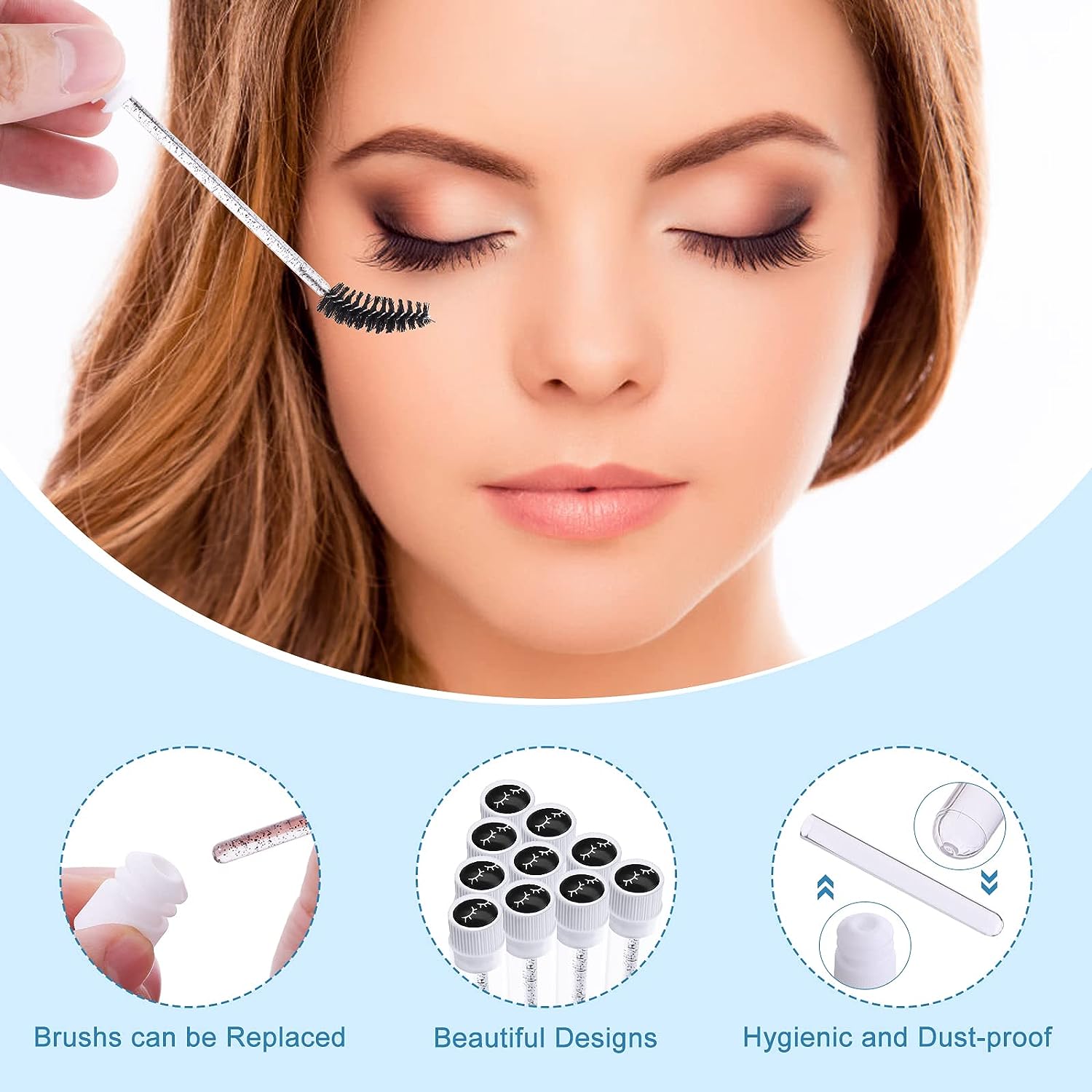 Набор для чистки ресниц, шампу – обзор и цена Eyelash Extension Wash