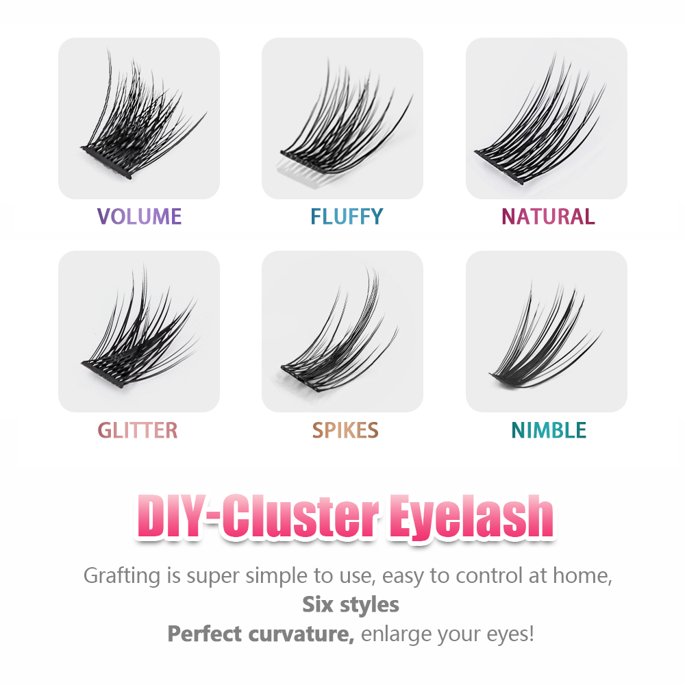 MASSCAKU кластеры для наращива – обзор и цена Eyelash Extension Anime