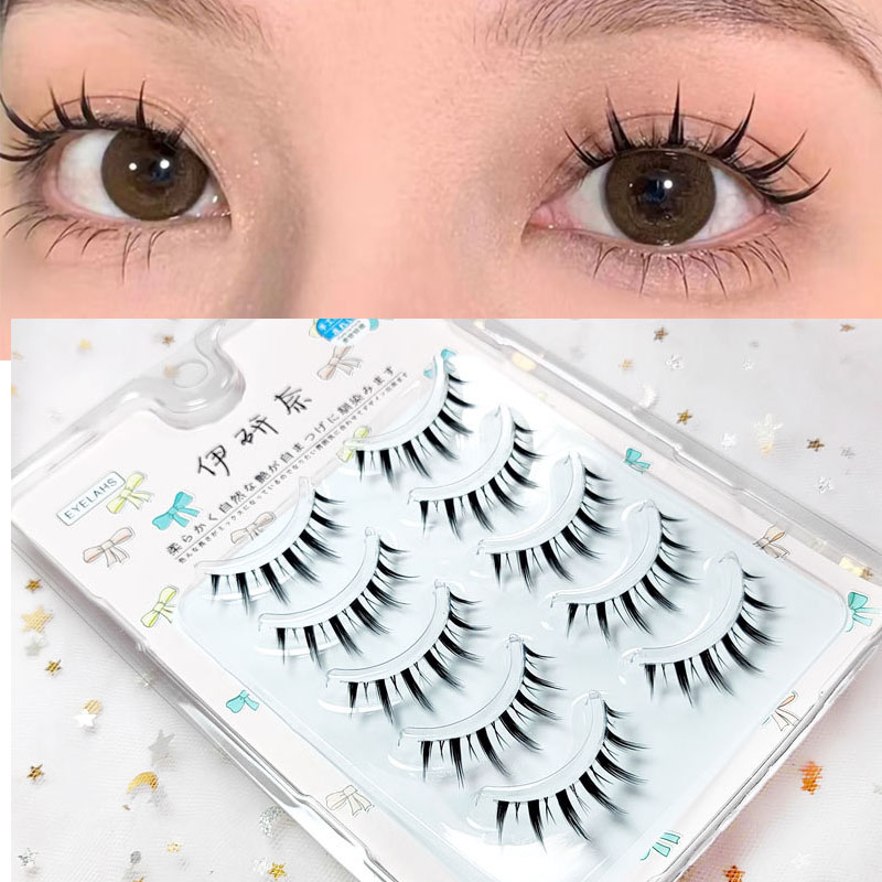 5 пар, Женские Накладные ресни – обзор и цена Eyelash Extension Japanese Style