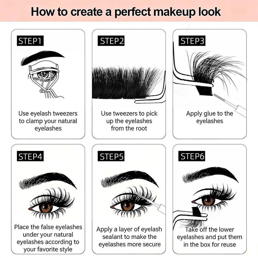 Долговечные накладные ресницы  – обзор и цена Mega Volume Lash