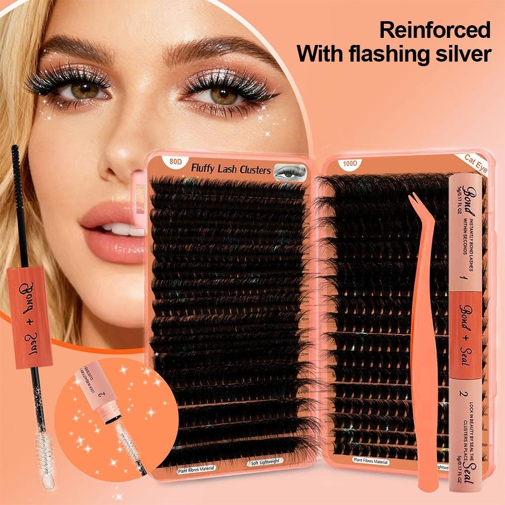 Долговечные накладные ресницы  – обзор и цена Mega Volume Lash
