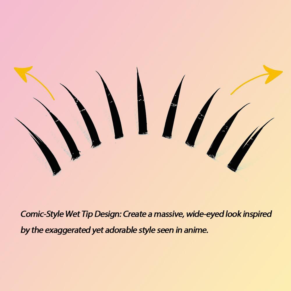 Накладные ресницы Wet Tip Comi – обзор и цена Eyelash Extension Japanese Style