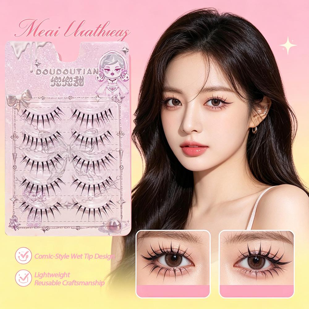 Накладные ресницы Wet Tip Comi – обзор и цена Eyelash Extension Japanese Style