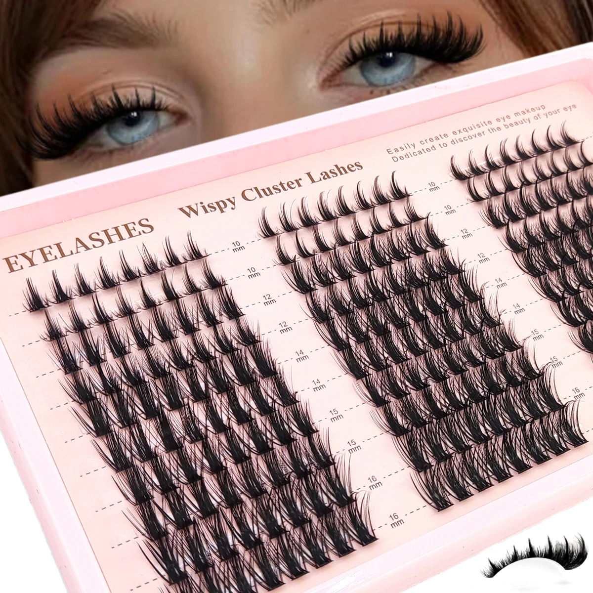 Накладные ресницы AMSDCN: пучк – обзор и цена Eyelash Extension Anime