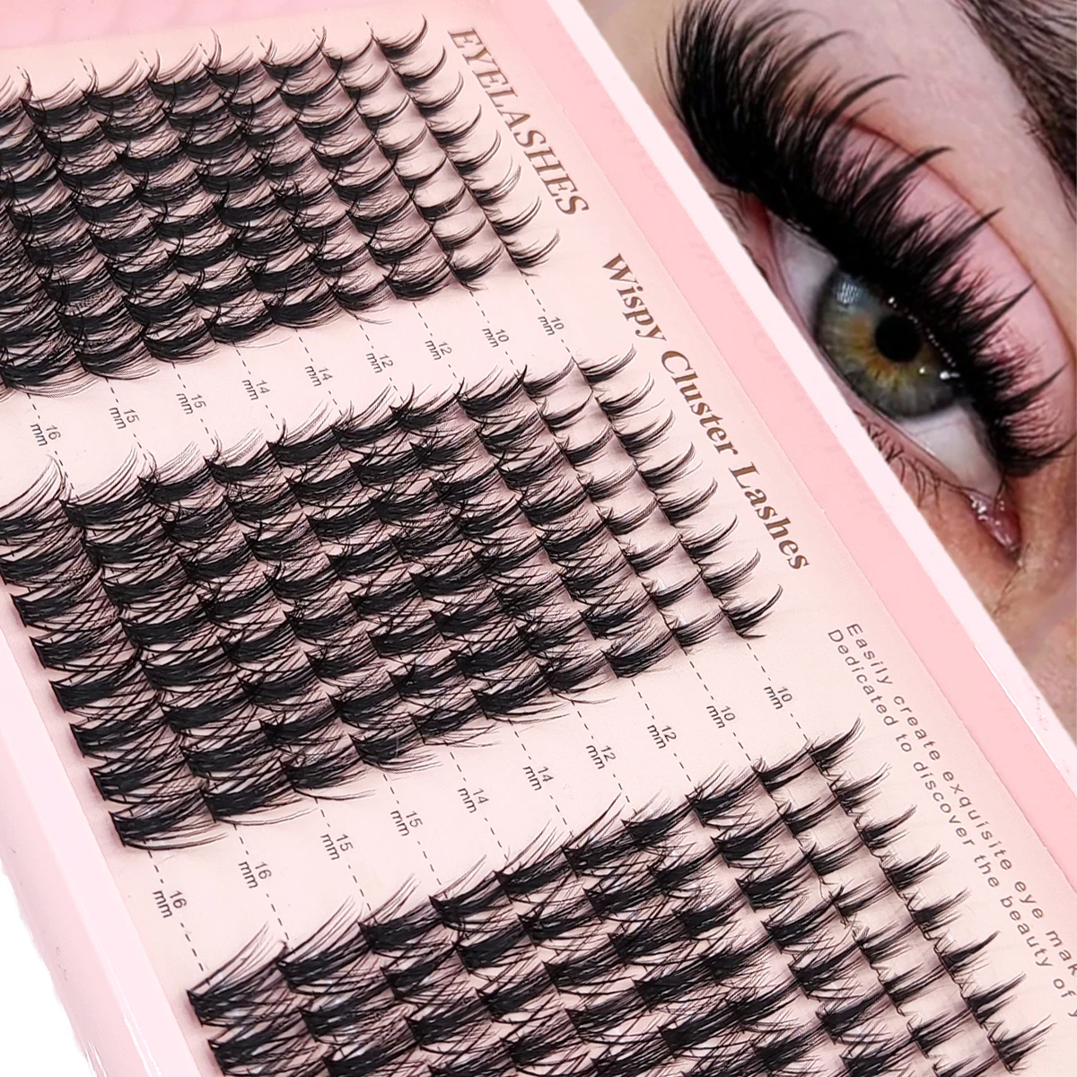 Накладные ресницы AMSDCN: пучк – обзор и цена Eyelash Extension Anime