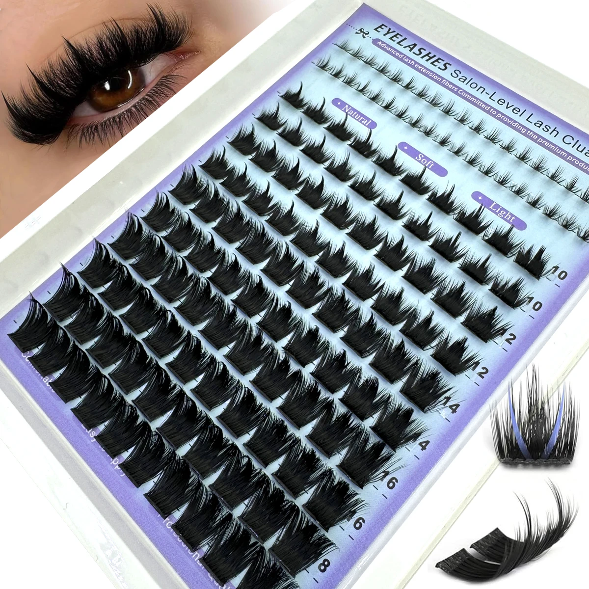 Наращивание ресниц AMSDCN Wisp – обзор и цена Eyelash Extension Anime
